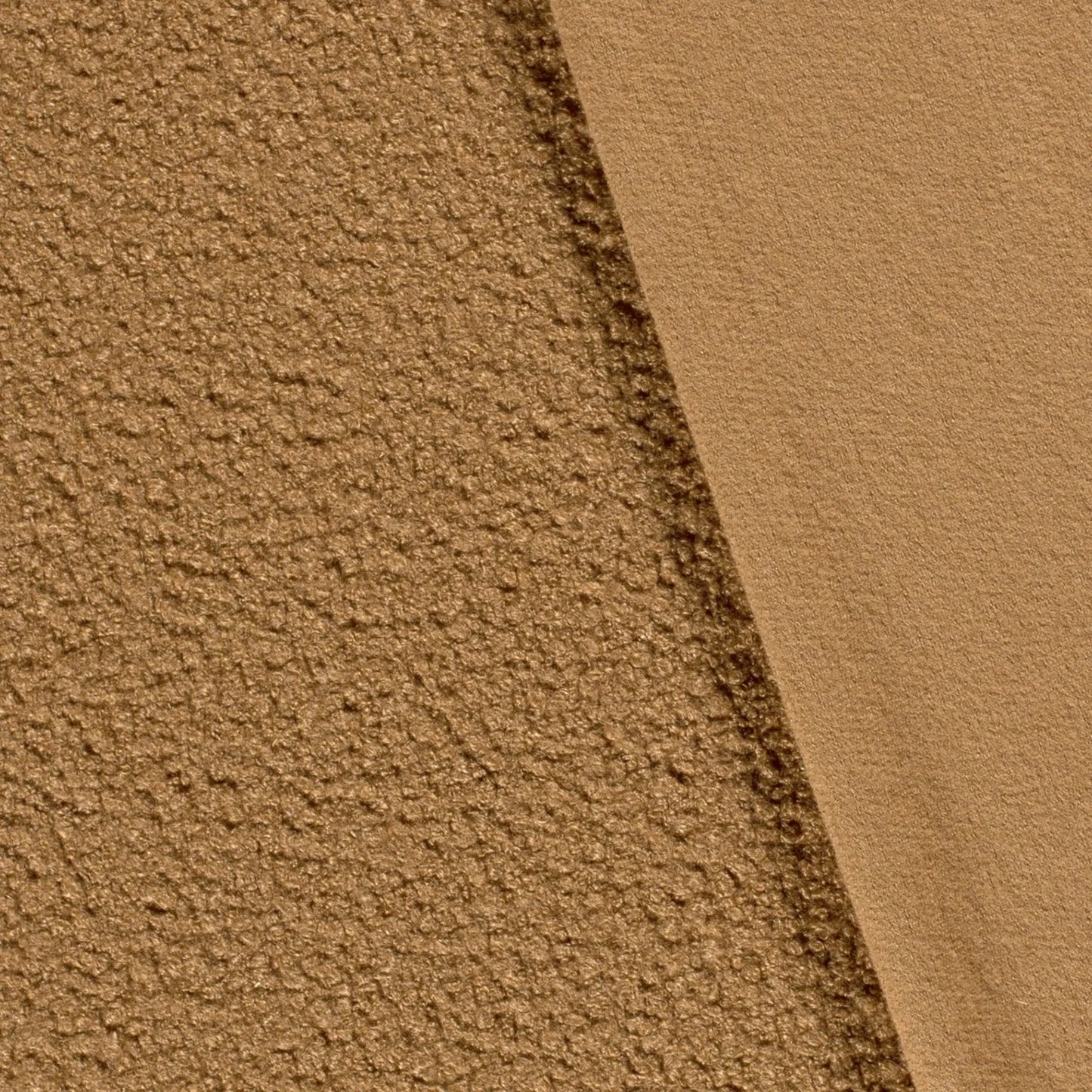 Bouclé fabric Camel