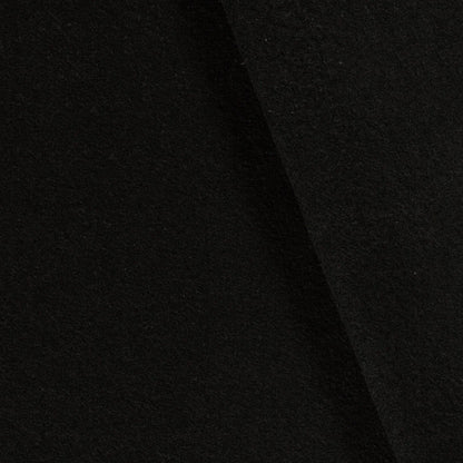 100% Wol gekookt Zwart