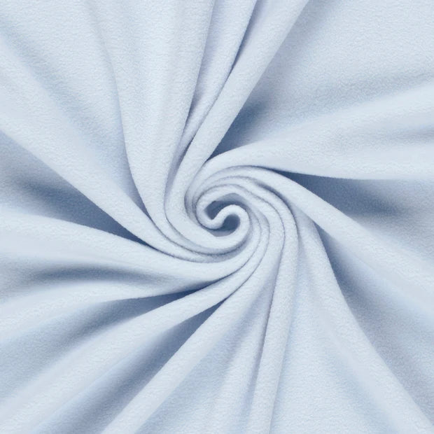 Polar fleece ijsblauw