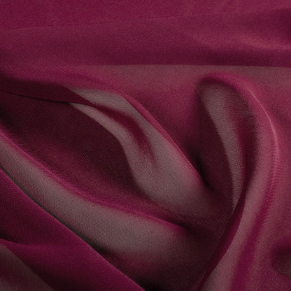 Chiffon stof Bordeaux