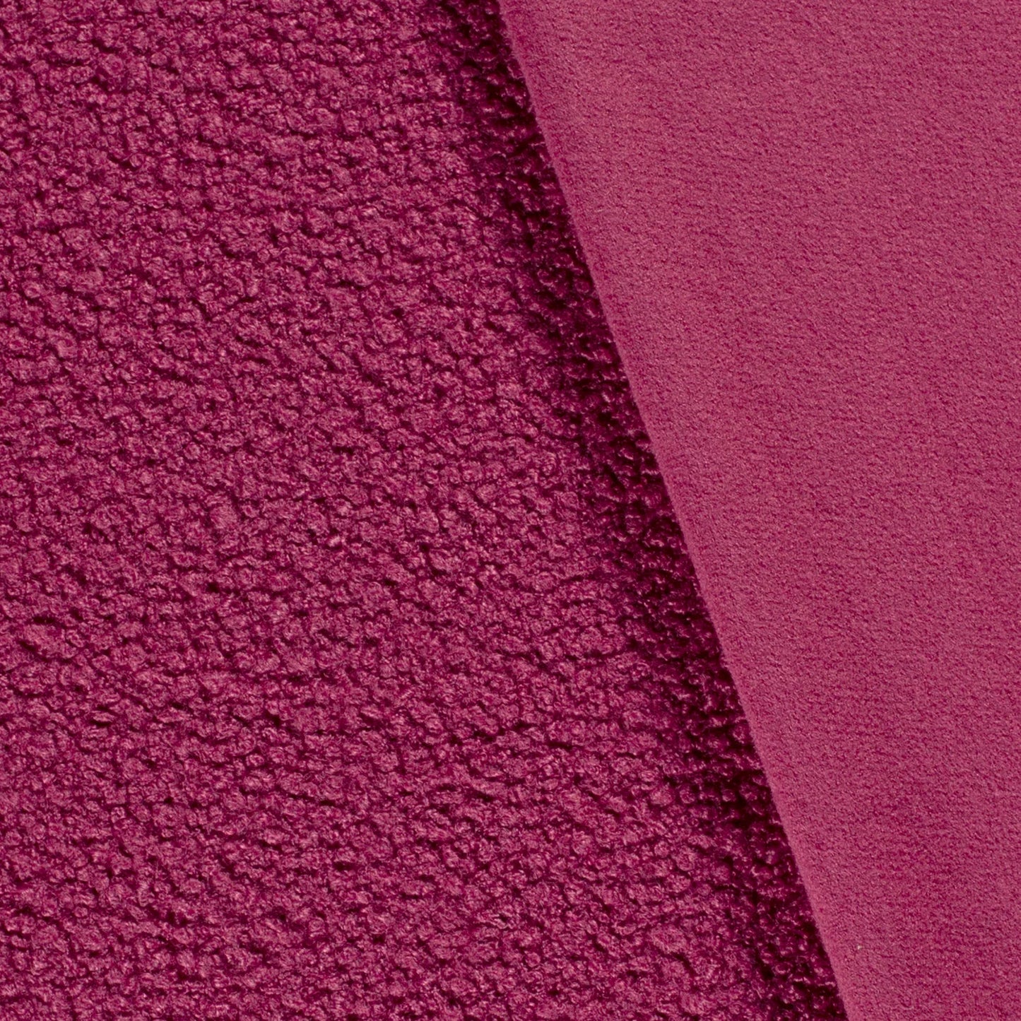 Bouclé-Stoff Fuchsia