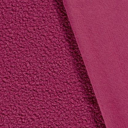 Bouclé-Stoff Fuchsia