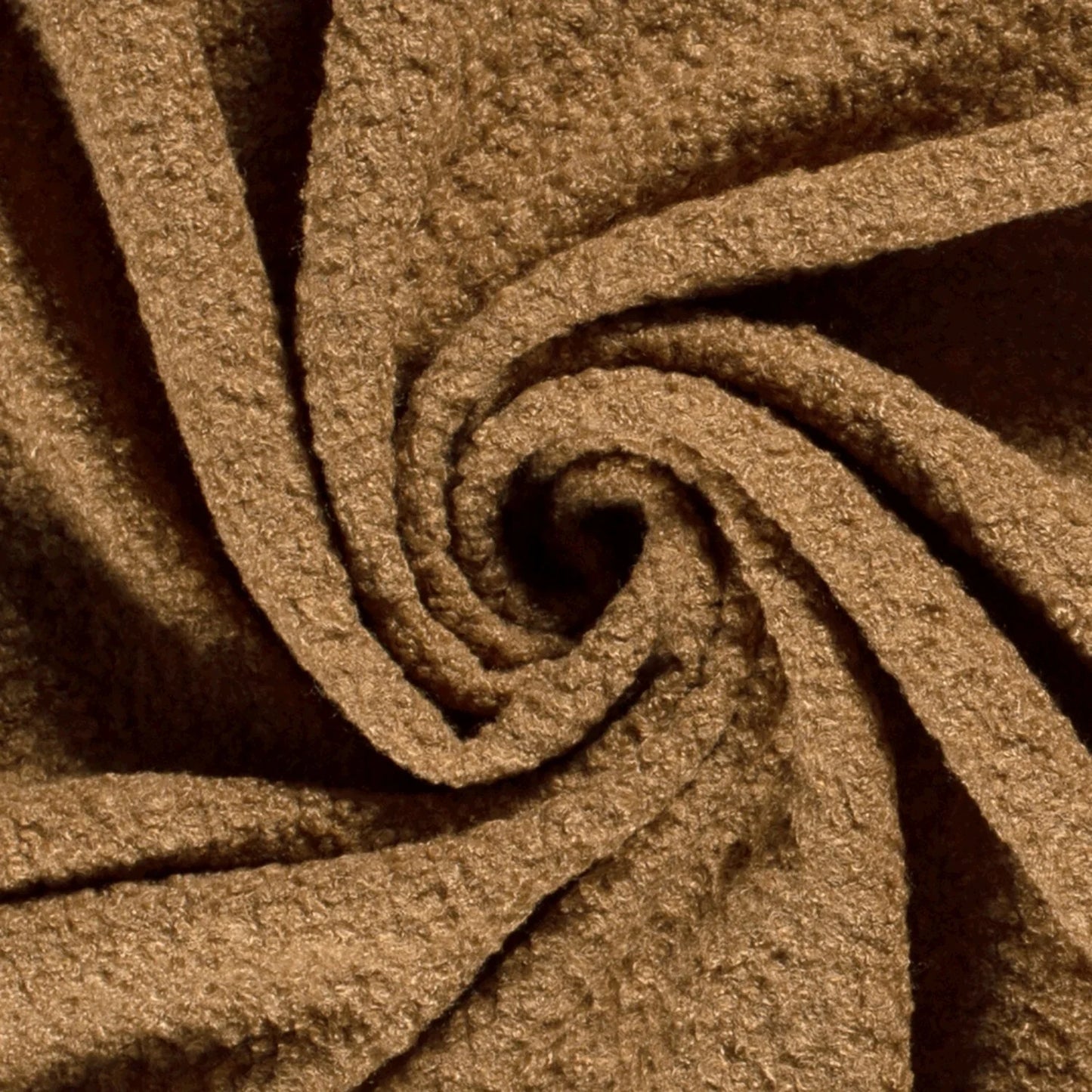 Bouclé fabric Camel