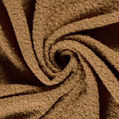 Bouclé fabric Camel