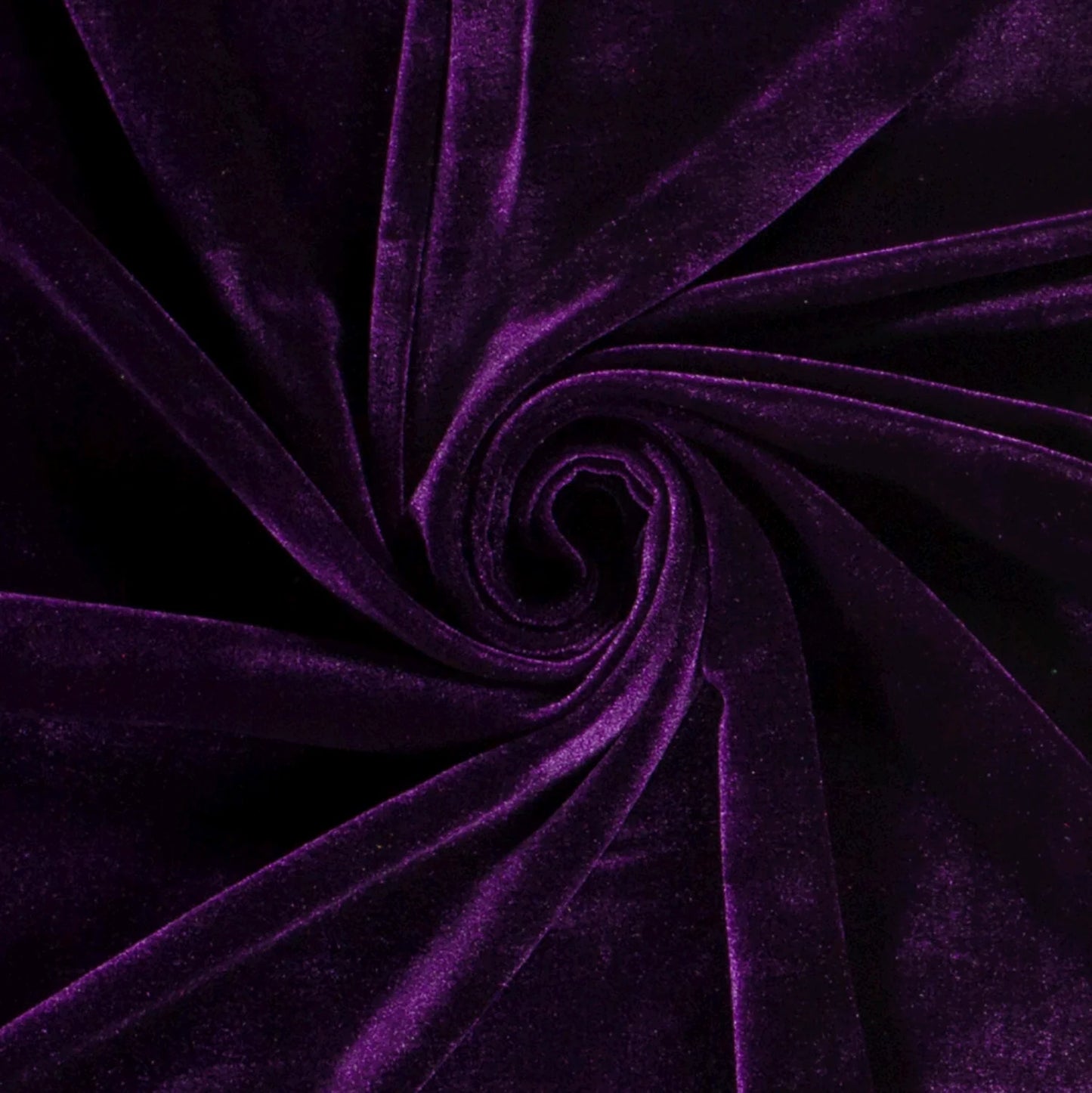 Fluweel stretch Paars