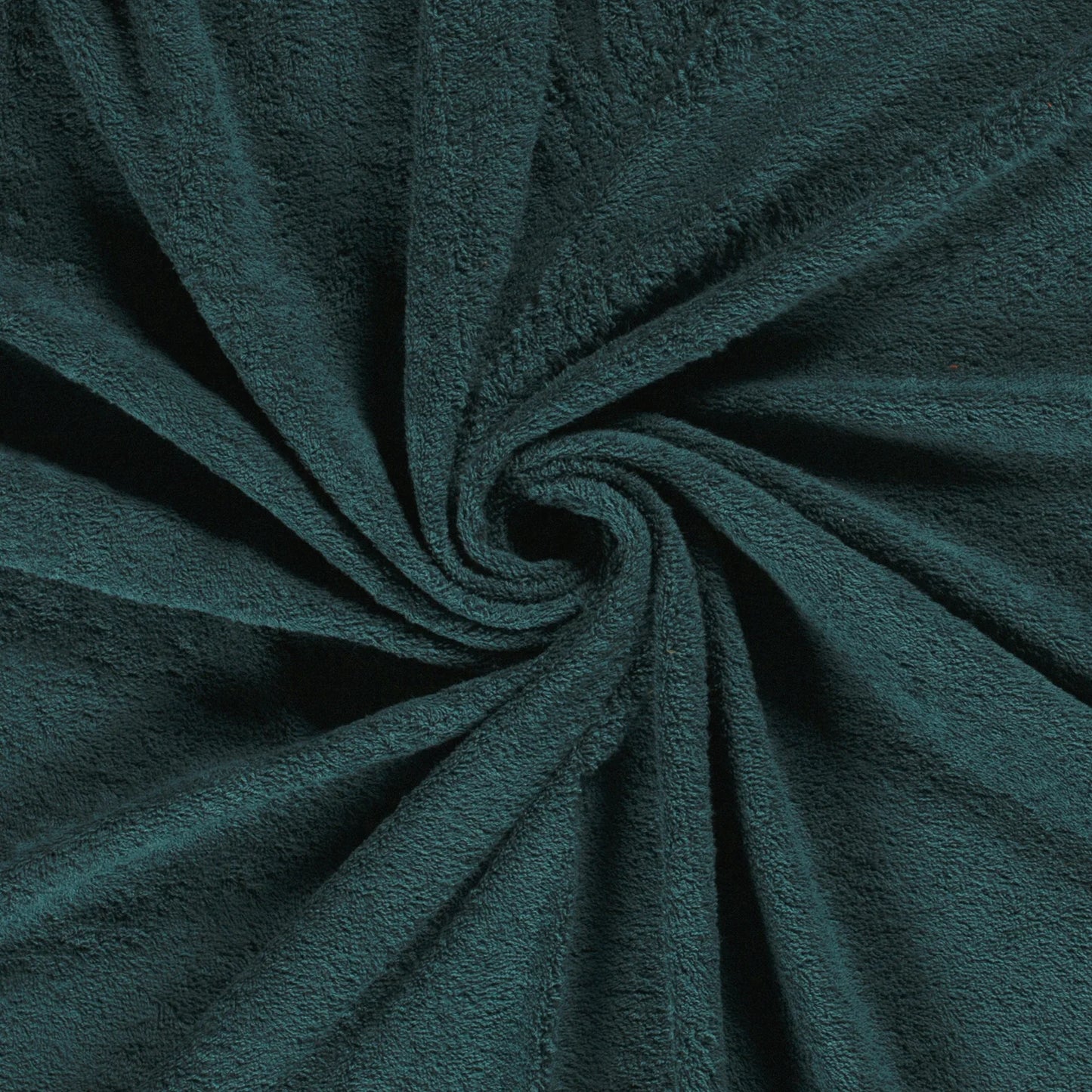 Badstof katoen Petrol