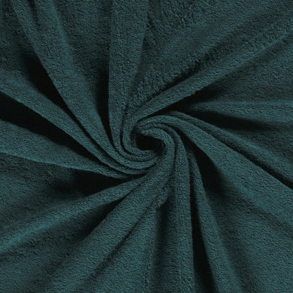 Badstof katoen Petrol