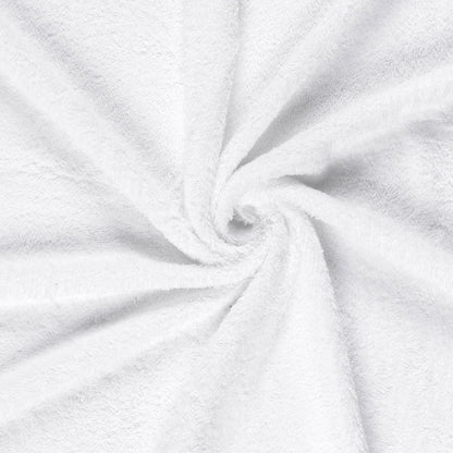 Badstof katoen Wit