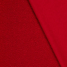 Bouclé stof Rood