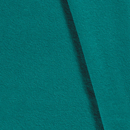 100% Wol gekookt Petrol