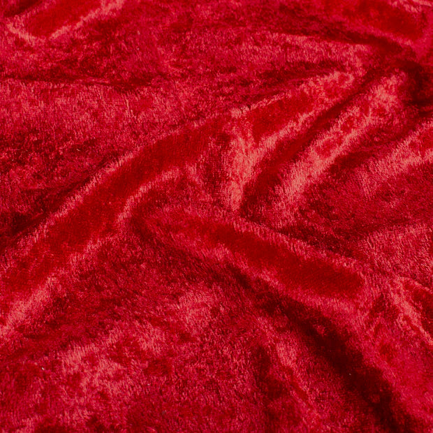 Velours de Panne rood