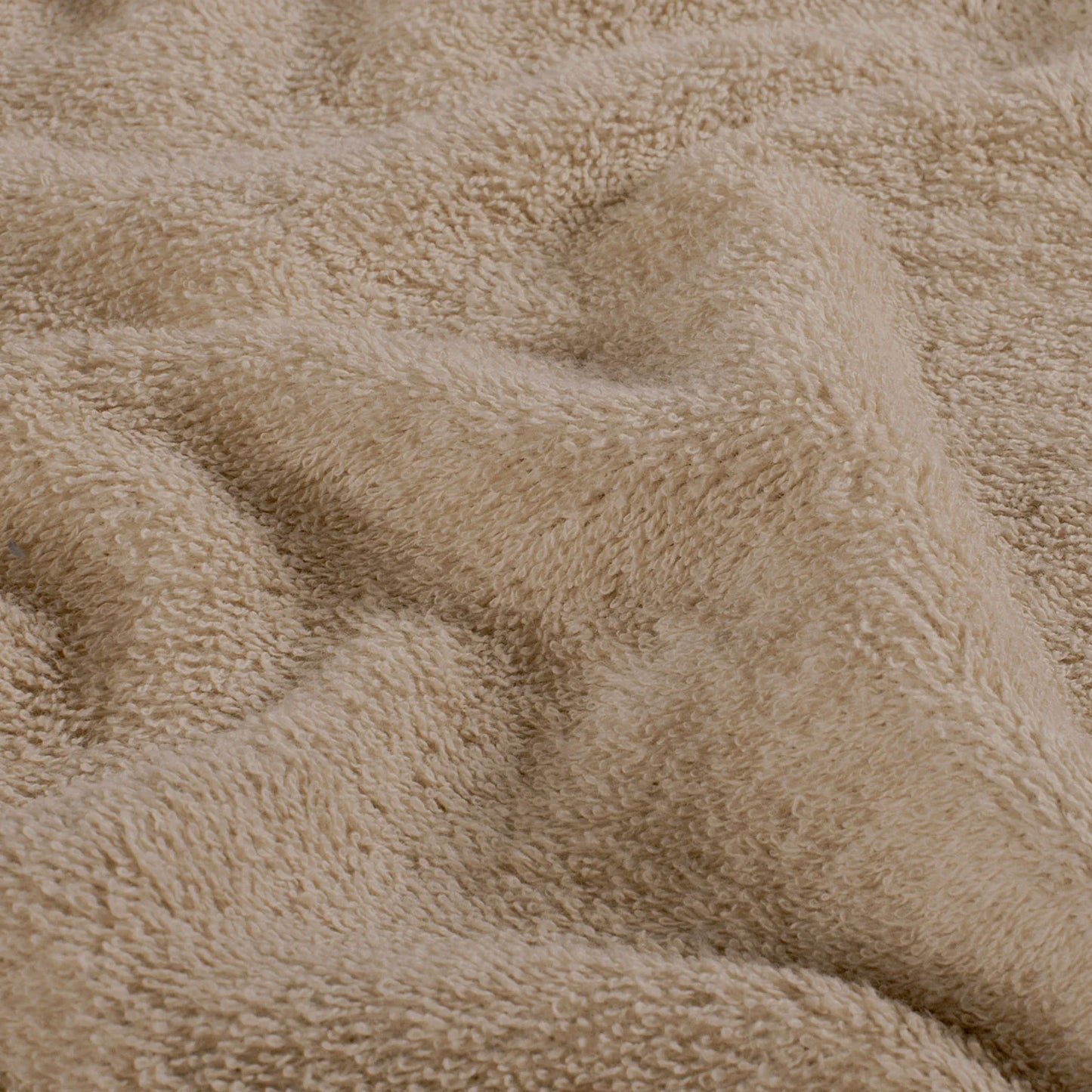 Badstof katoen Beige