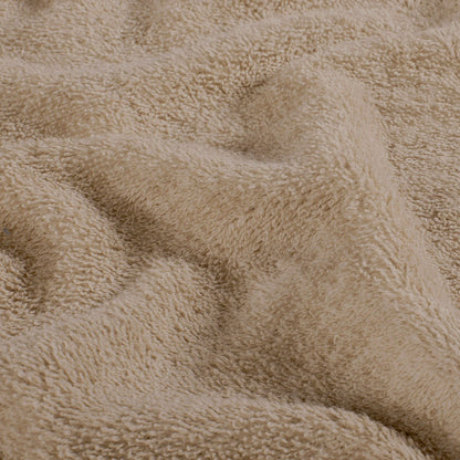 Badstof katoen Beige