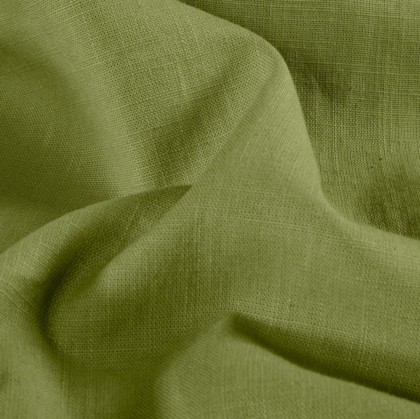 100% Linnen Olijfgroen