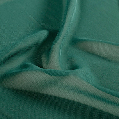 Chiffon stof Donkergroen