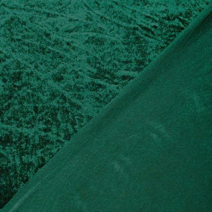 Velours de Panne donkergroen