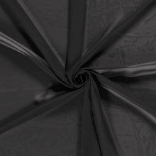 Chiffon stof Zwart