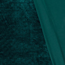 Fluweel stretch Petrol