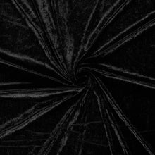 Velours de Panne zwart