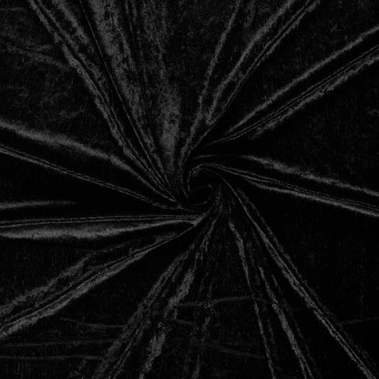 Velours de Panne zwart