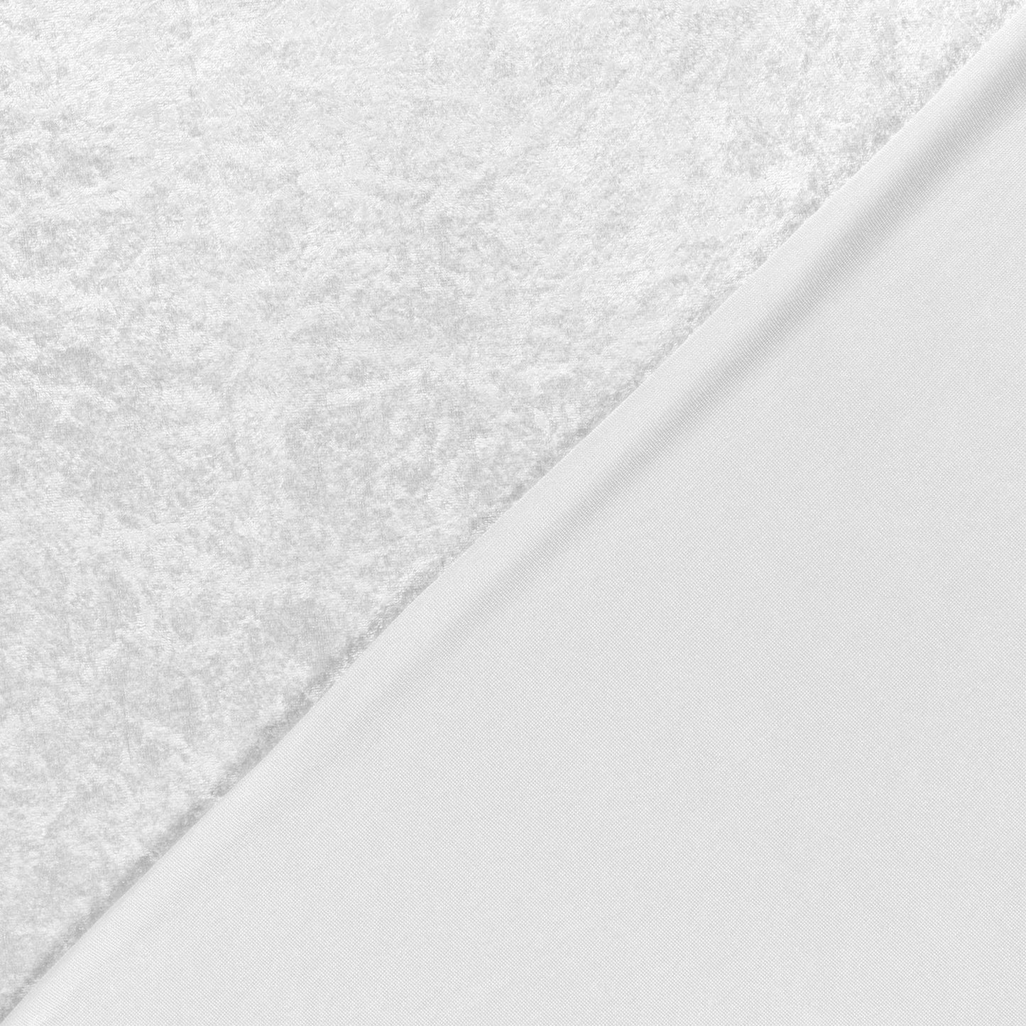 Velours de Panne wit