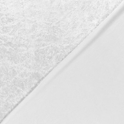 Velours de Panne wit