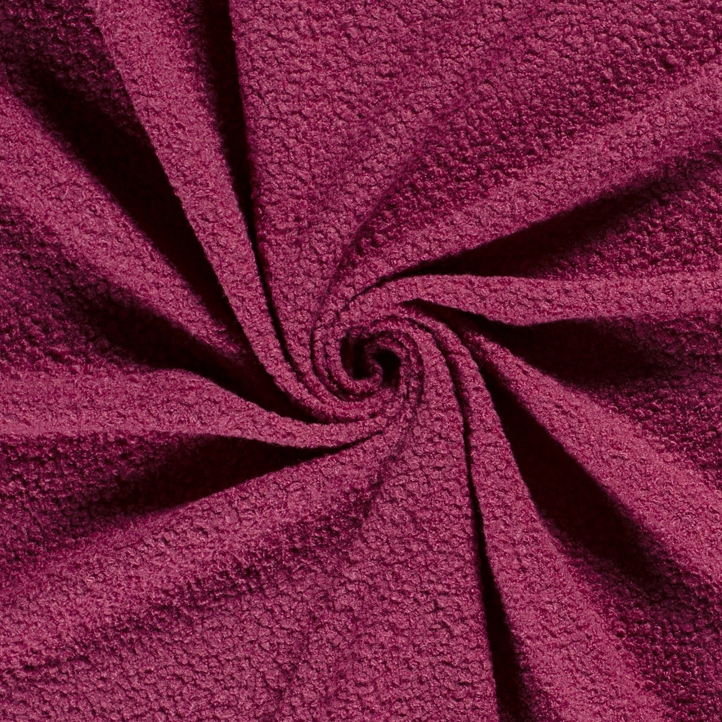 Bouclé-Stoff Fuchsia