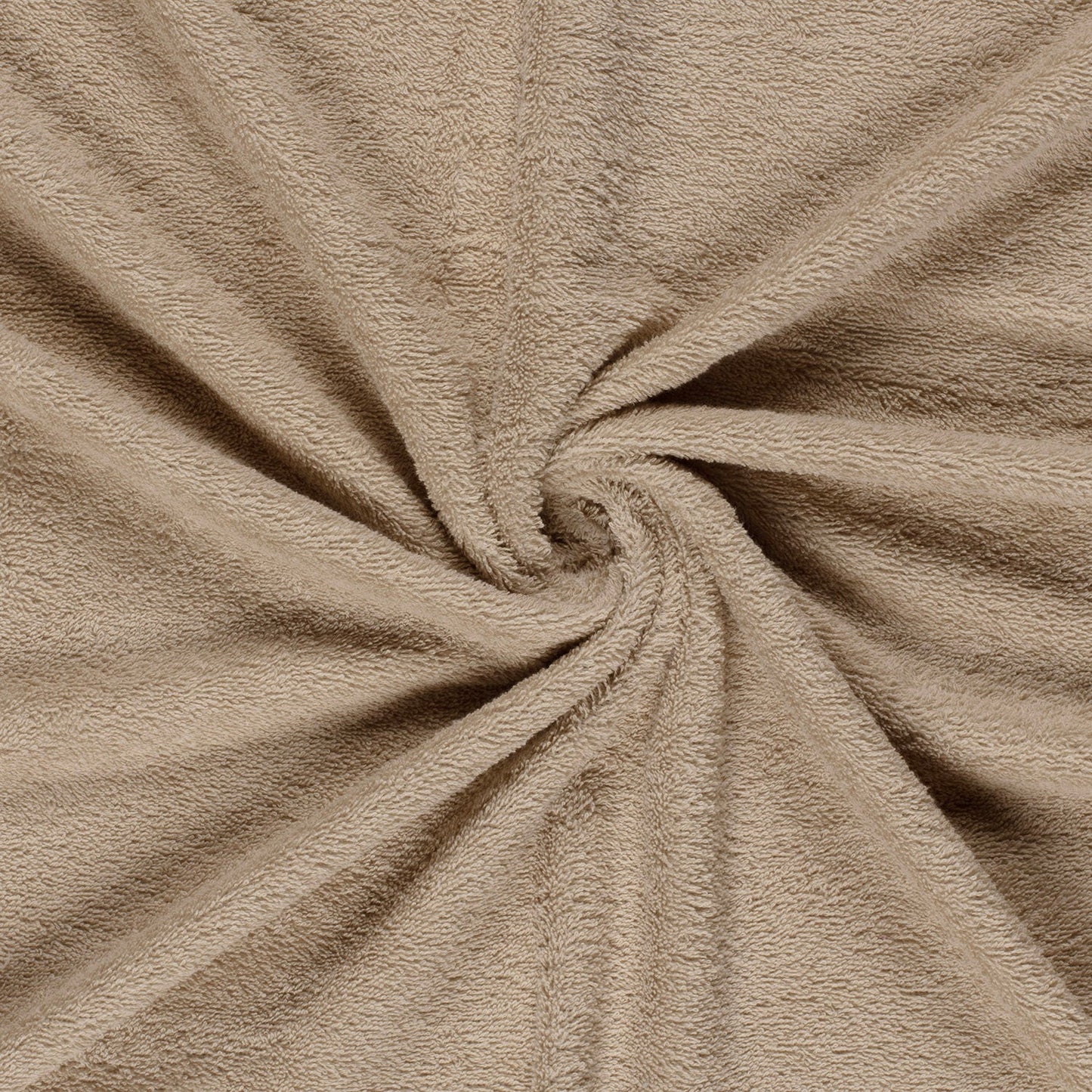 Badstof katoen Beige