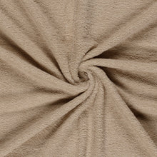 Badstof katoen Beige