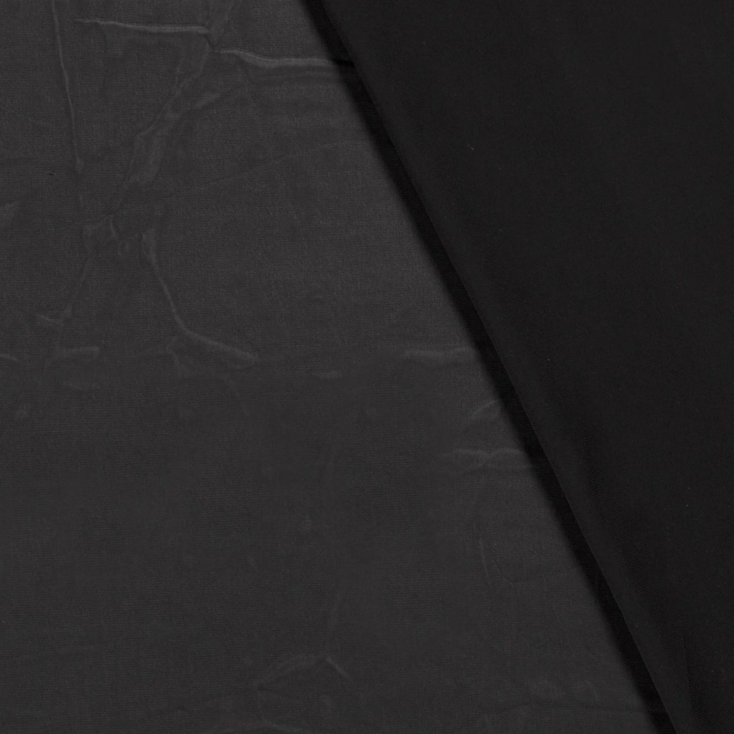 Chiffon stof Zwart