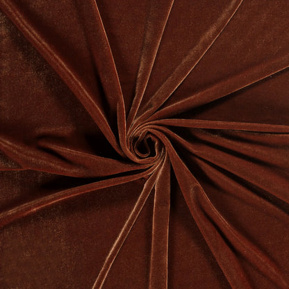 Fluweel stretch Roest