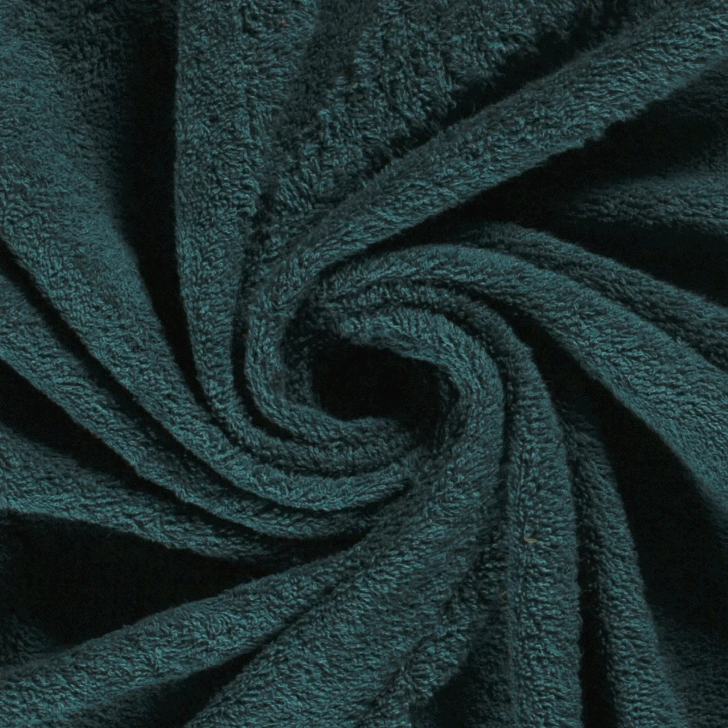 Badstof katoen Petrol