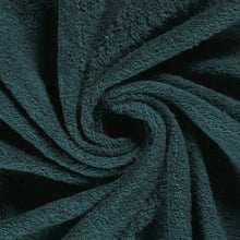 Badstof katoen Petrol