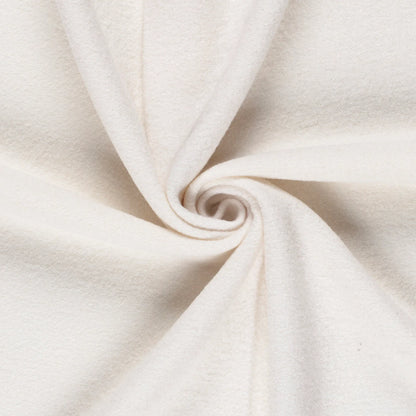 100% Wol gekookt Ecru