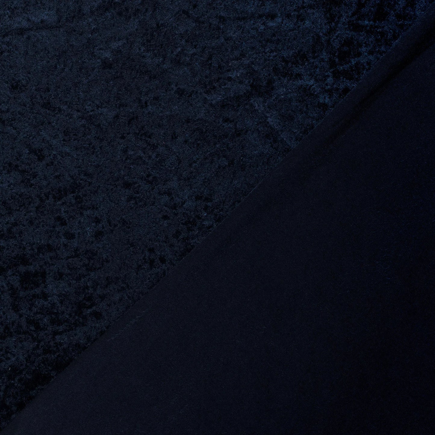 Velours de Panne marine
