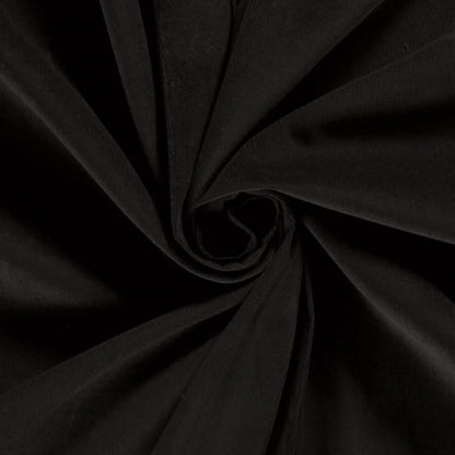 Baby ribcord 21w - Zwart