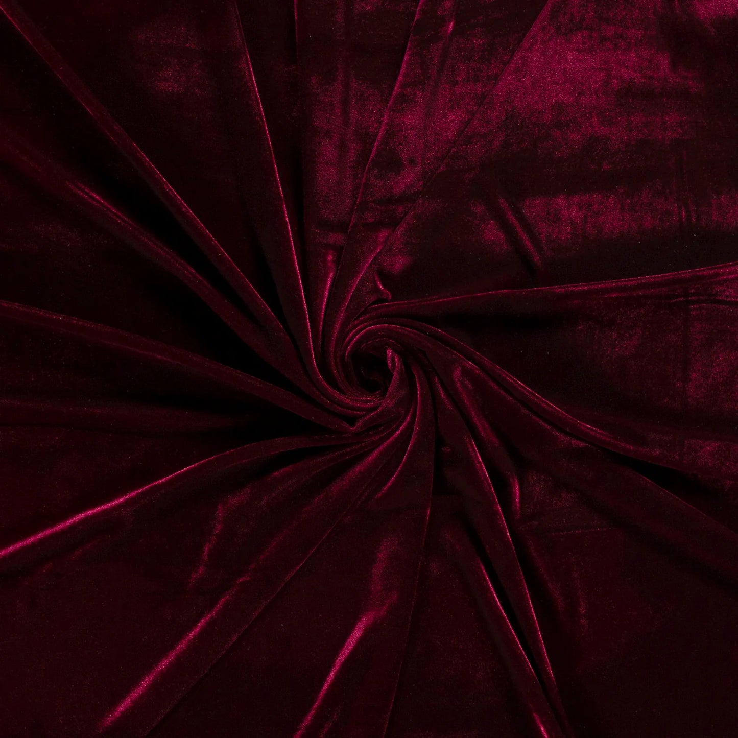 Fluweel stretch Bordeaux