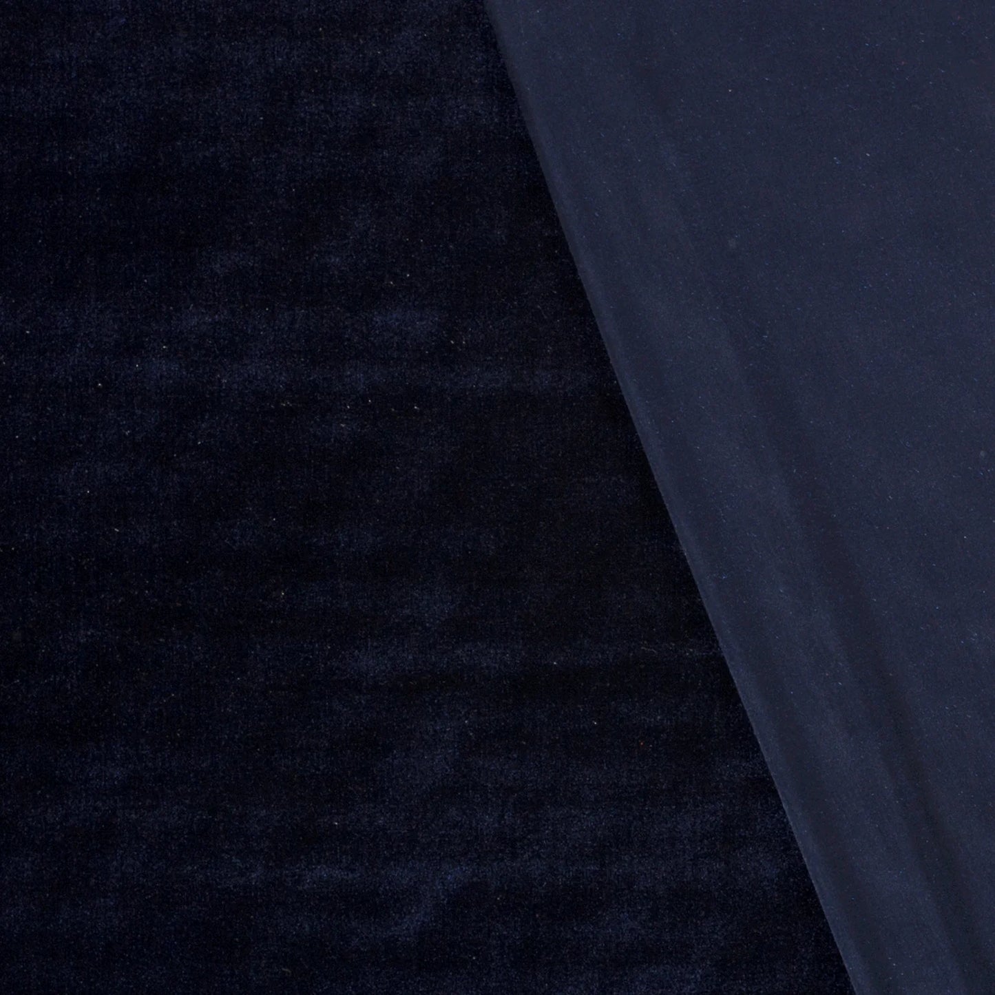 Fluweel stretch Marine