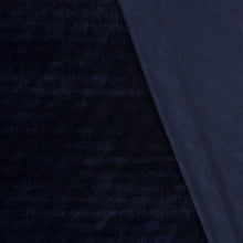 Fluweel stretch Marine