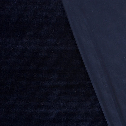 Fluweel stretch Marine