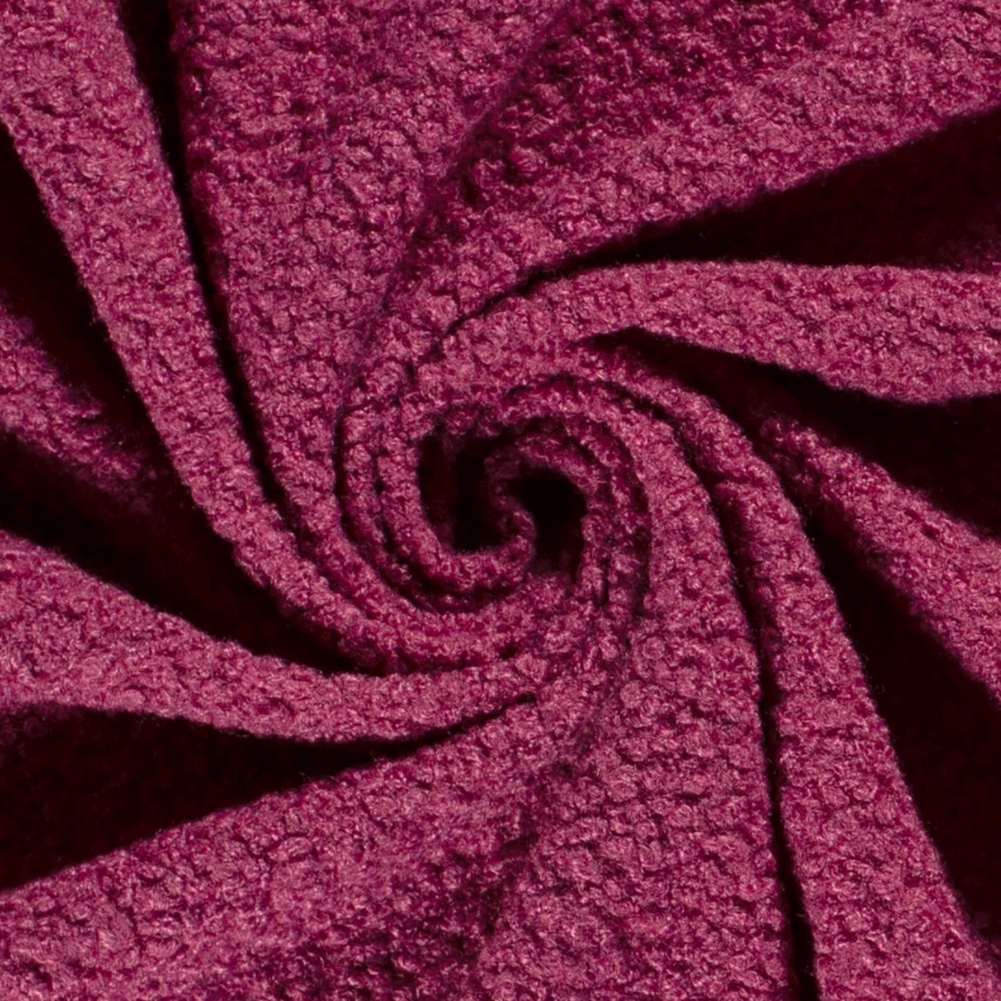 Bouclé-Stoff Fuchsia