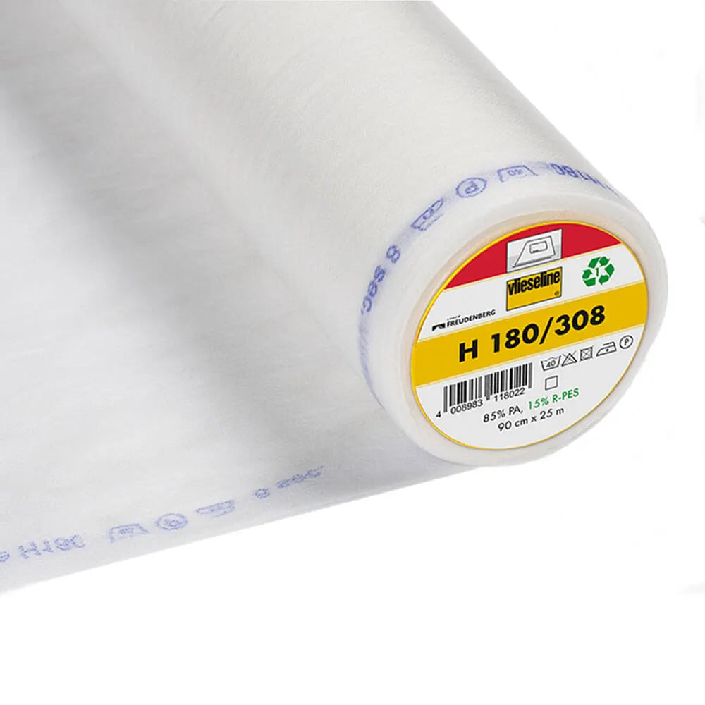 Vlieseline H180 plakbaar 90cm Wit