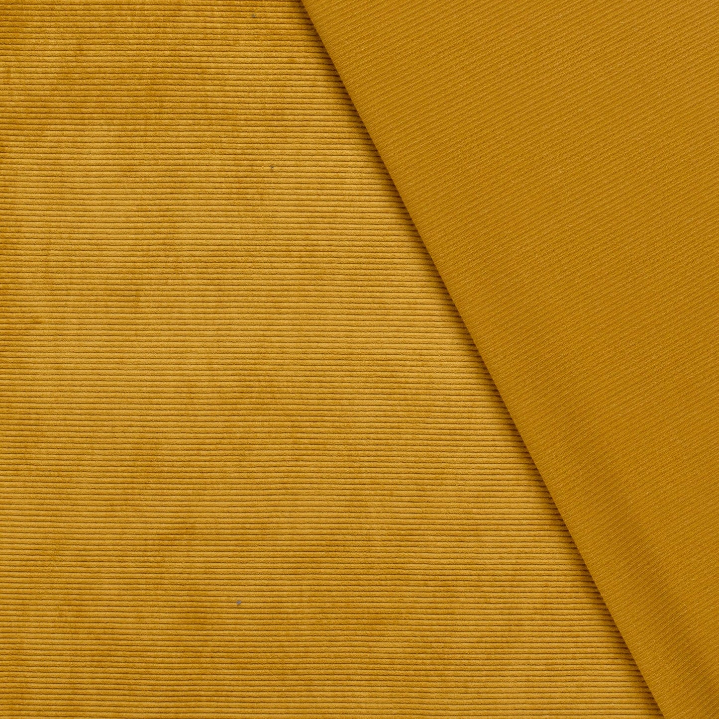 Nicky Velours rib Okergeel