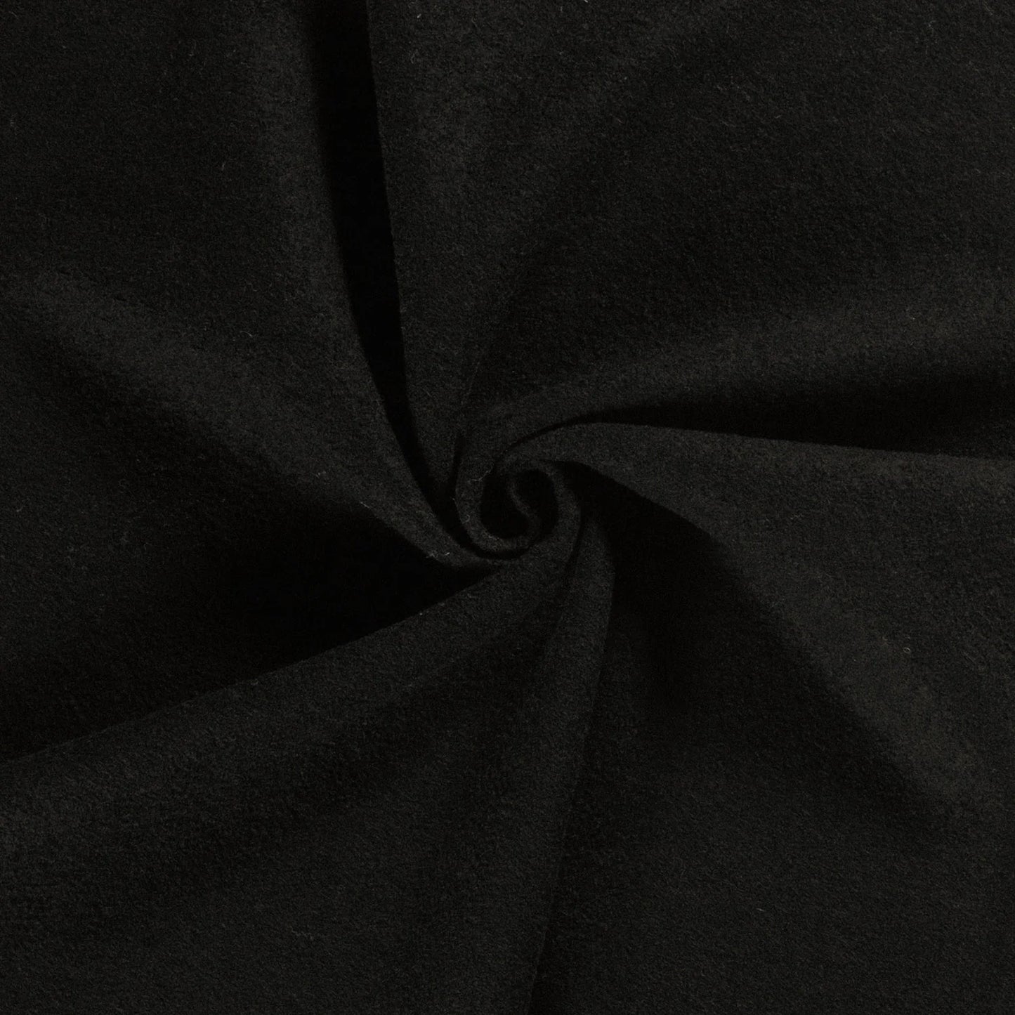 100% Wol gekookt Zwart