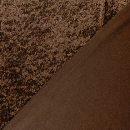 Velours de Panne bruin