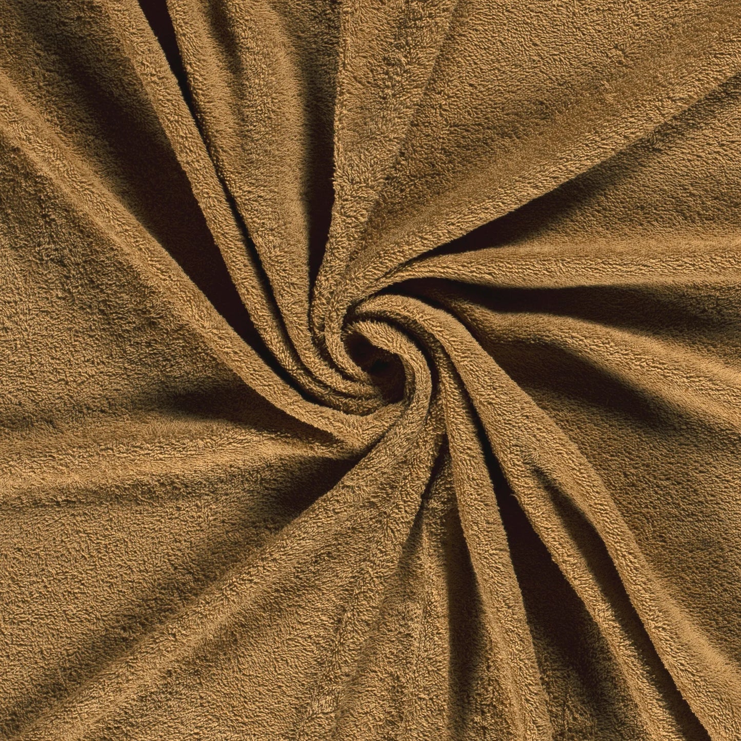 Terrycloth cotton Camel