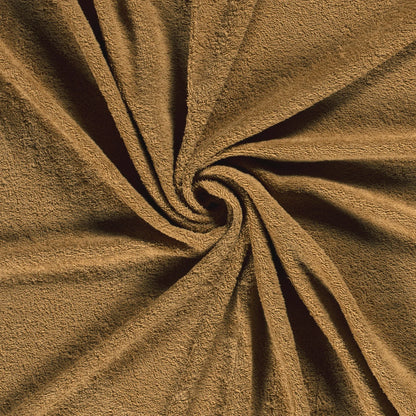 Terrycloth cotton Camel