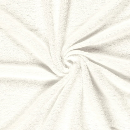 Badstof katoen Ecru