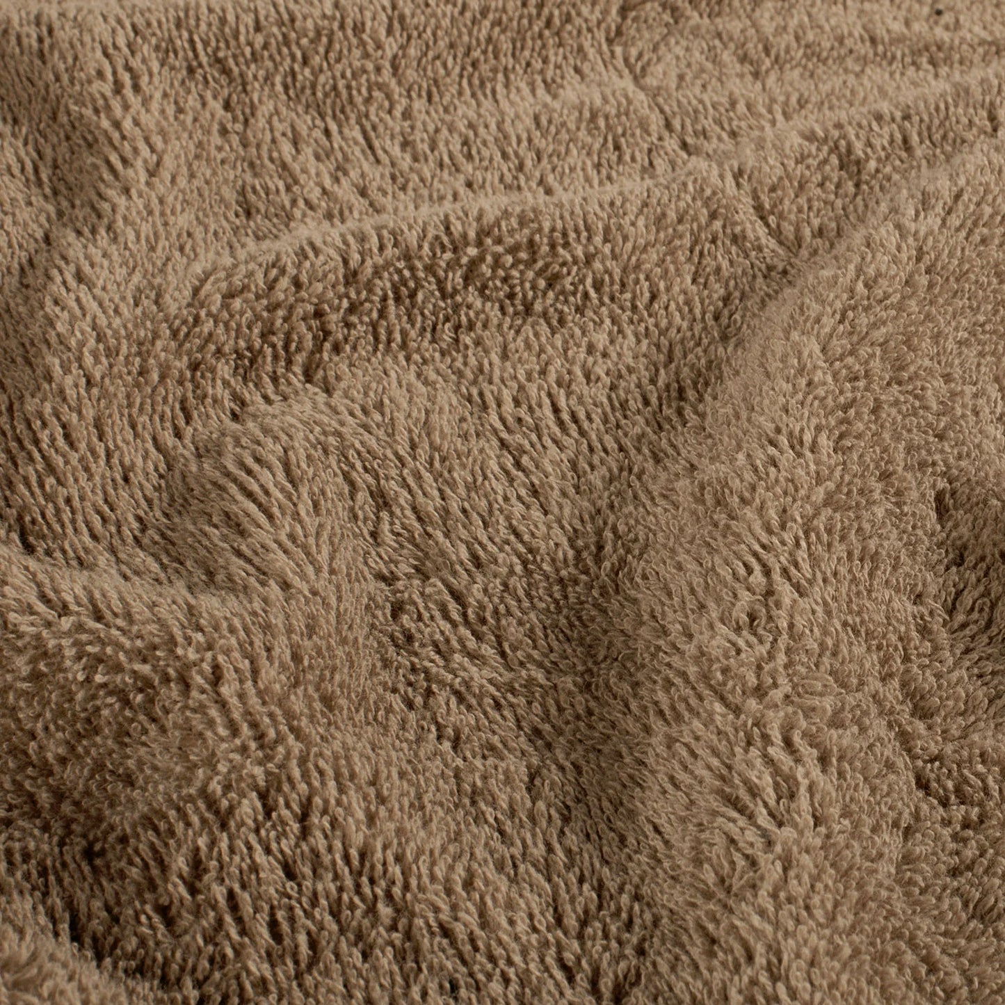 Badstof katoen Taupe