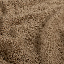 Badstof katoen Taupe